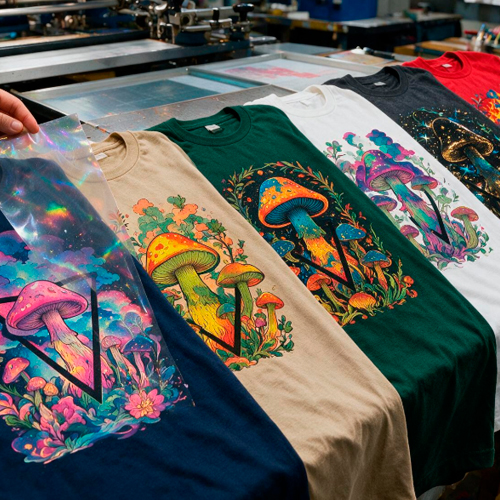 Camiseta personalizada con impresión DTF en Málaga